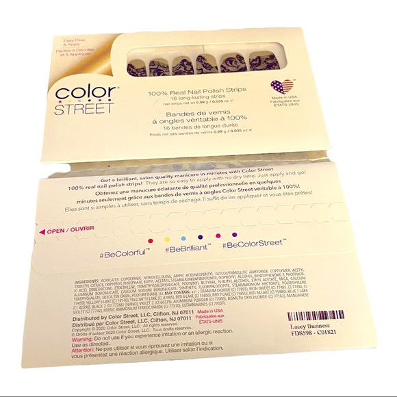 NEW Listing! Lacey Business by Color Street - Picture 3 of 3